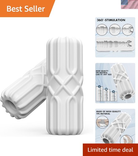 White handheld tpe male - white,